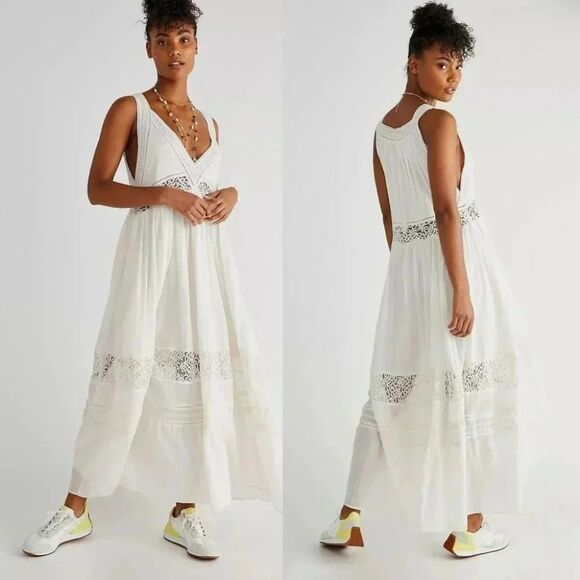 Free People Dresses & Skirts - Free People Carla Lace Dress Size XS NWT $168